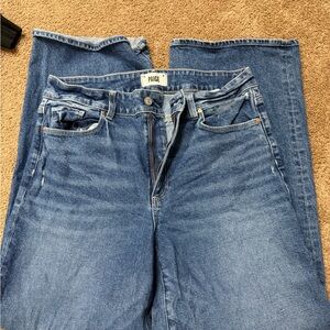 PAIGE Light Blue Denim Jeans - Sasha cut